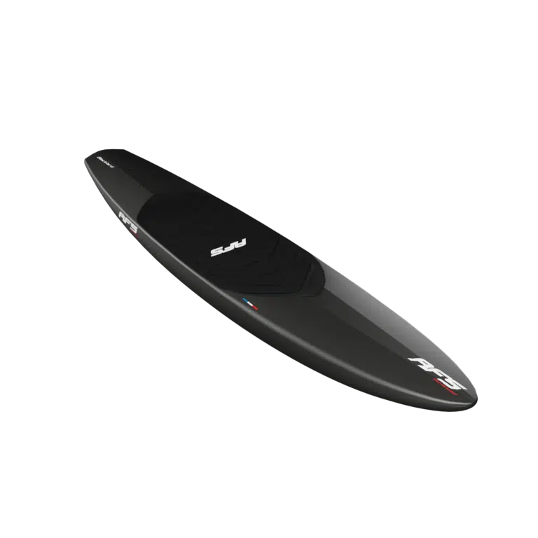 planche downwind blackbird V2 noire vue 3D